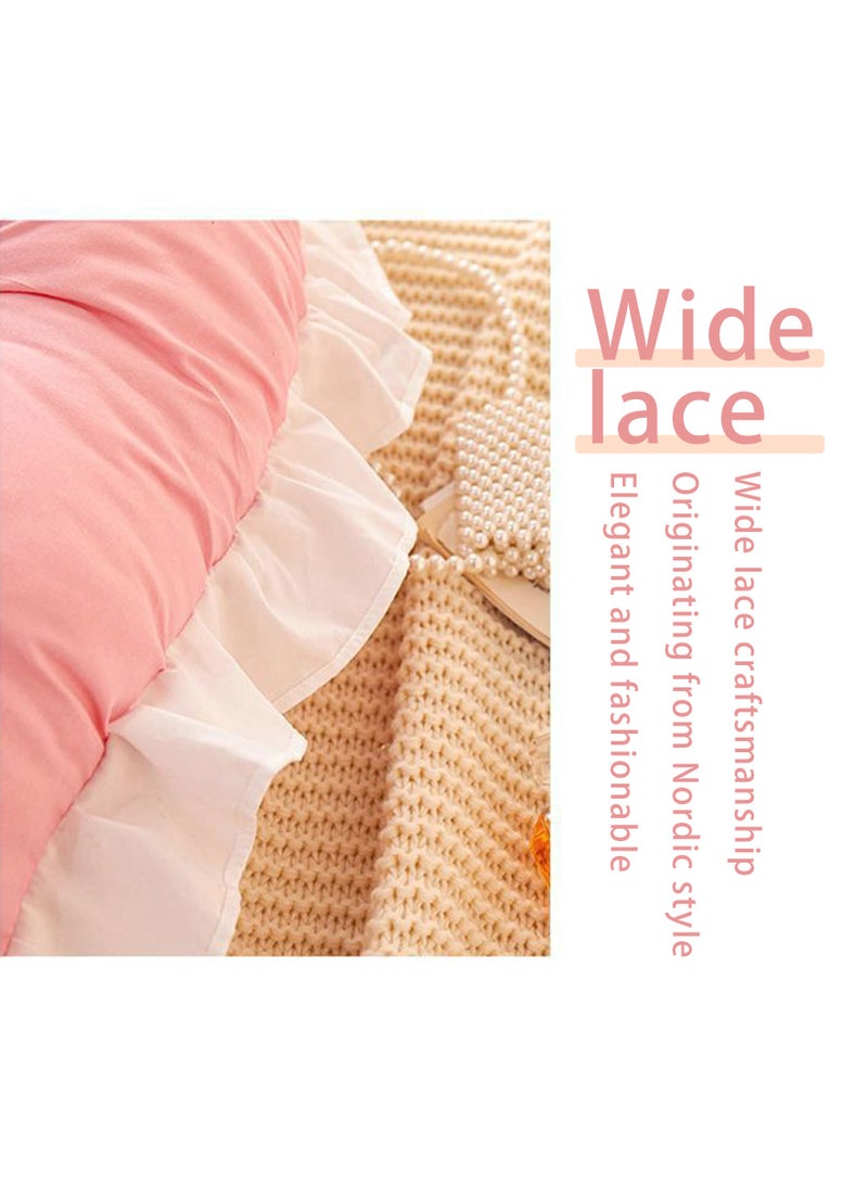 Hihonor 50*200cm Bedside Cushion, Soft Bag, Bed Cushion, Reading Large Back Cushion, Sofa Pillow (Pink)  - Image 2