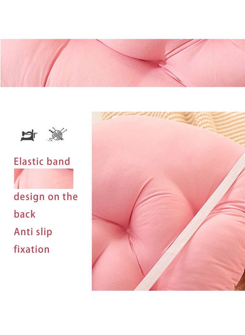 Hihonor 50*200cm Bedside Cushion, Soft Bag, Bed Cushion, Reading Large Back Cushion, Sofa Pillow (Pink)  - Image 3