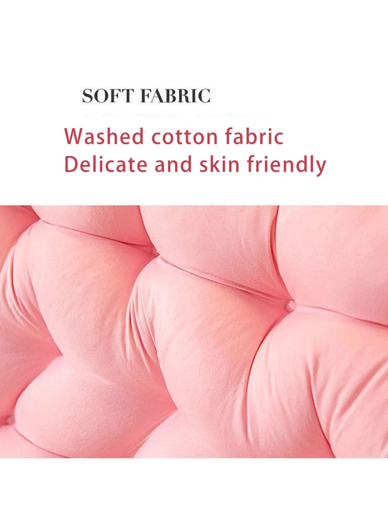 Hihonor 50*200cm Bedside Cushion, Soft Bag, Bed Cushion, Reading Large Back Cushion, Sofa Pillow (Pink)  - Image 4