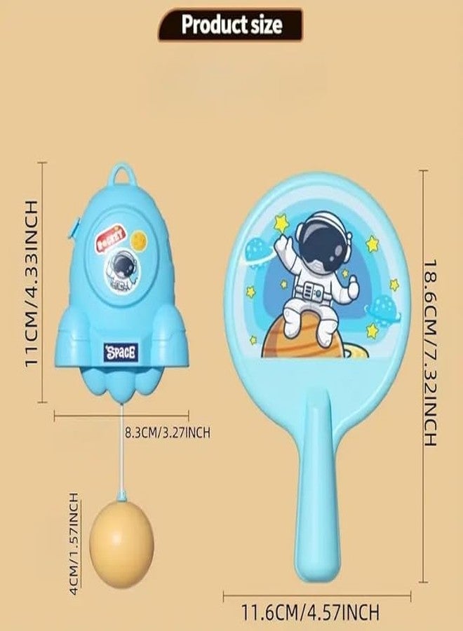 SUNBEET Table Tennis Trainer Set, Interactive Hanging Ping Pong Practice Ball - Image 3