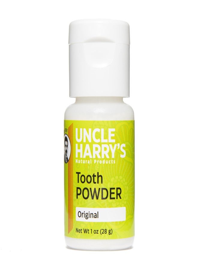 Uncle Harry's Uncle Harry’s Natural Products Tooth Powder, Save Your Teeth and Gums with 100% Natural Ingredients Pure Plant Essences, Fluoride Free, Gluten Free and Vegan, 1 Ounce - Image 1
