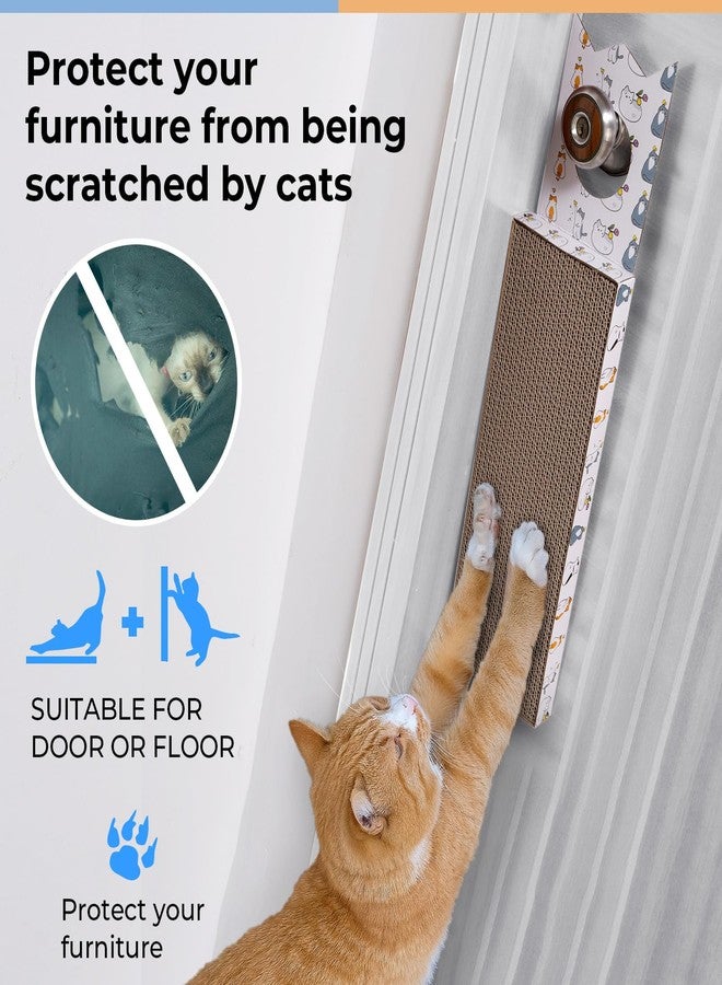 THAMIAO Hanging Cat Scratcher, Cat Scratching Board, Cardboard Cat Scratcher, Scratching Post, Cat Scratch Pad - Image 5