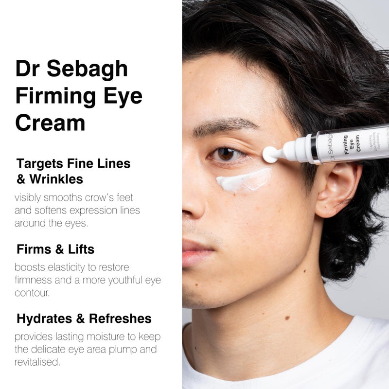 Dr. Sebagh Dr Sebagh Firming Eye Cream (0.5 fl oz) - Eyecream for Dark Circle & Puffiness - Under Eye Moisturizer & Hollow Eyes Treatment - Lifting Sunken Eyes Treatment & Under Eye Plumper for Aging Skin - Image 4