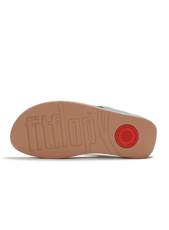 FitFlop LULU CRYSTAL EMBELLISHED TOE-POST SANDALS - Image 5