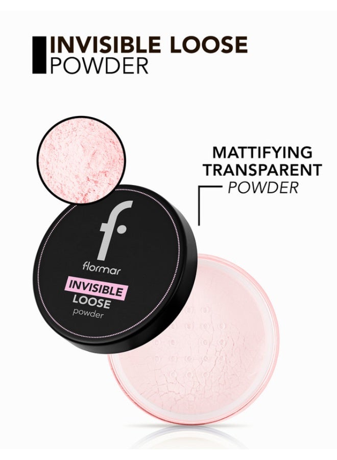 فلورمار Invisible Loose Powder - 02 Bubble Gum 02 Bubble Gum - Image 4