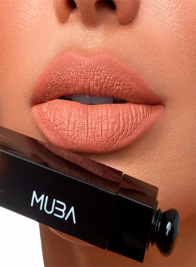 MUBA COSMETICS Liquid Lipstick - 24 Hour Waterproof Long Lasting, None- Transferable & High-Pigment Lip Makeup, Lipstick for Women - Liquid Lipsticks, Perfect Beauty Gifts (Love Me) - Image 3