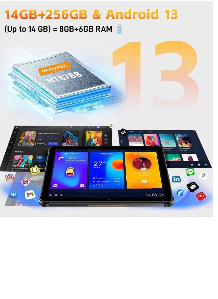 Oukitel - Oukitel RT5 Rugged Tablet - Image 1