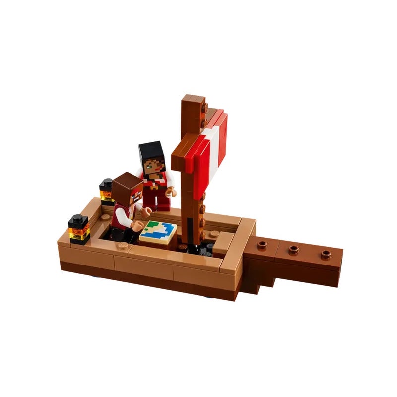 LEGO - Minecraft The Pirate Ship Voyage 166 Pieces - 21259 - Image 4