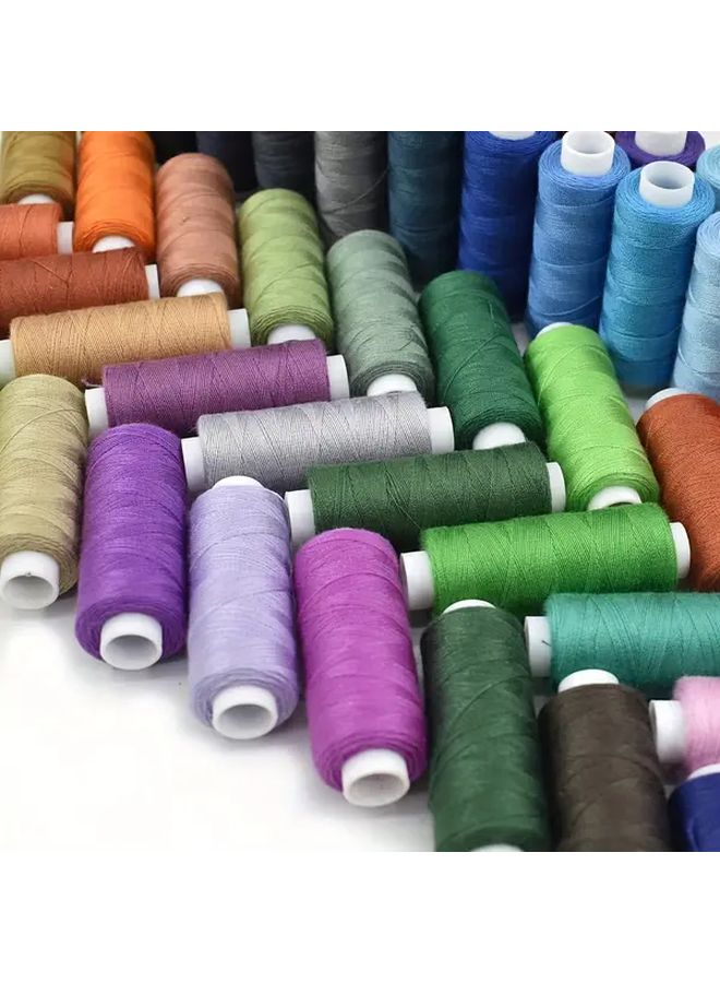 Melange Polyester Sewing Thread 10 Colors Heavy Duty For Beginners - Image 2
