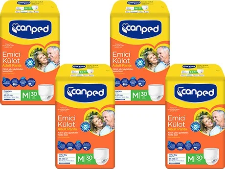 كانبد  Absorbent Panties 120 Pieces Medium Patient Diaper