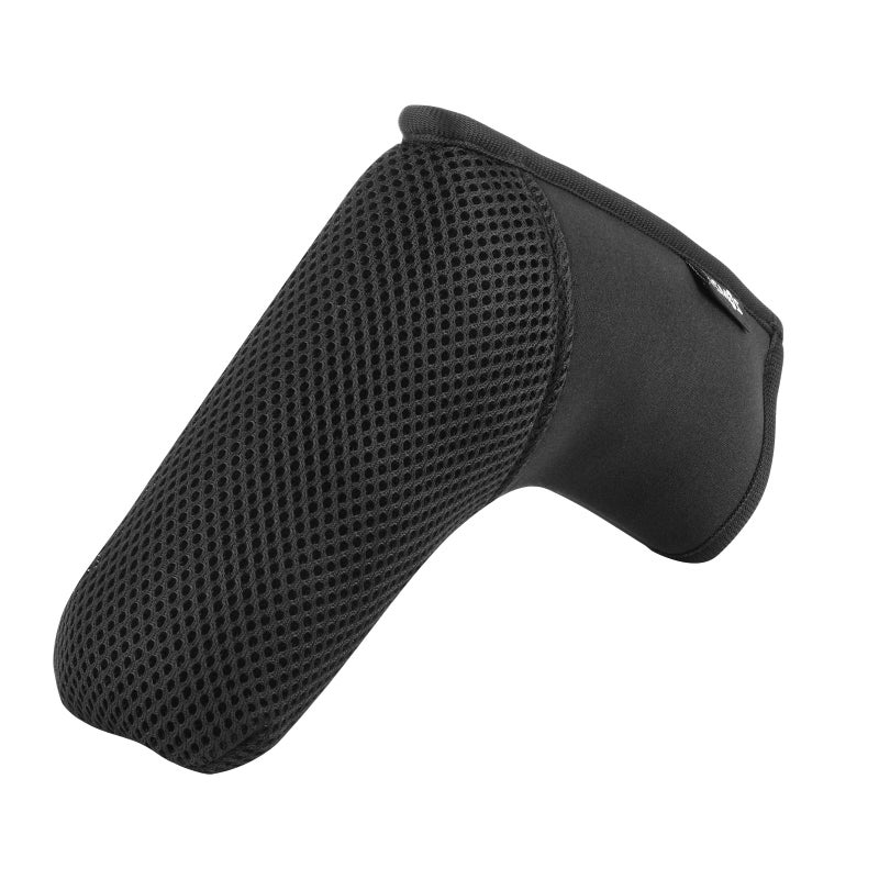 COSMOS Comsos Golf Putter Cover Mesh Blade Putter Headcover Golf Club Protector Sleeve Compatible with Odyssey Blade Putter and Fit for Taylormade Blade Putter Black - Image 2