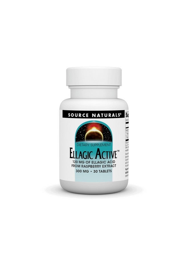 Source Naturals Ellagic Active 300mg, 30 Tablets - Image 1
