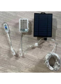 Generic RGB LED String Lights Smart Voice Control Bluetooth APP DIY Christmas Decor Small white balls can be added to customize the light cord color 