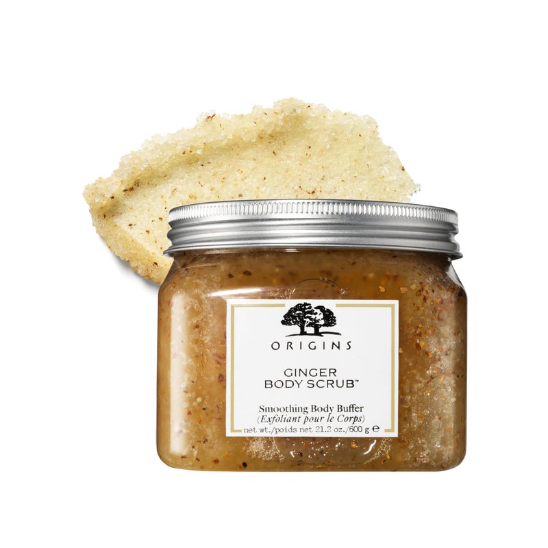 Origins Ginger Smoothing Body Scrub  Smooths  Softens  With Ginger  Dead Sea Salts 212 Ounce - Image 3