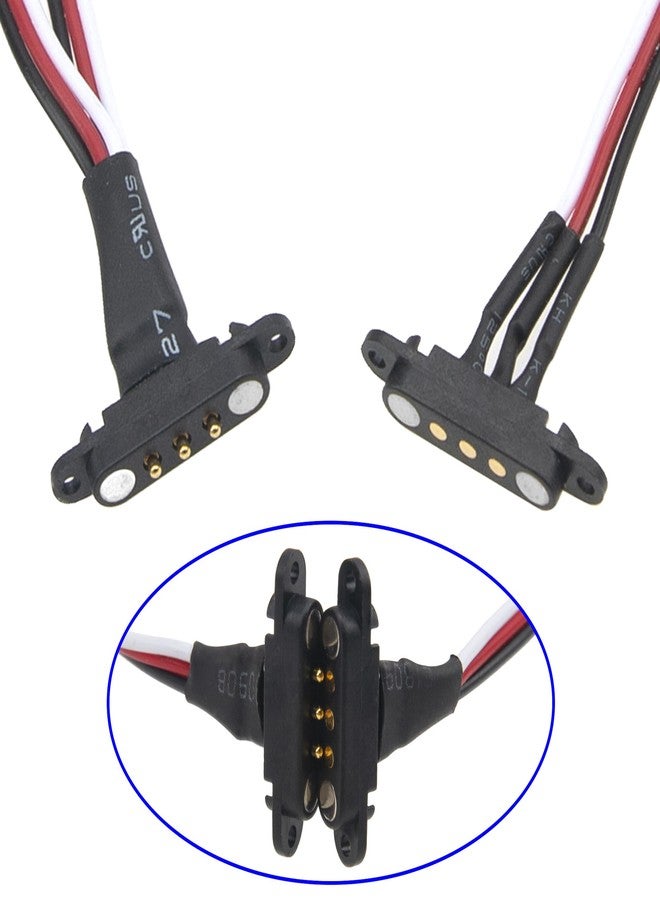 Vgoohobby 5Pcs 22cm Magnetic Snap-on JR Y Cable 1 Male to 2 Female Plugs Extension Cable for RC Cars Planes Drones DIY Models - Image 4
