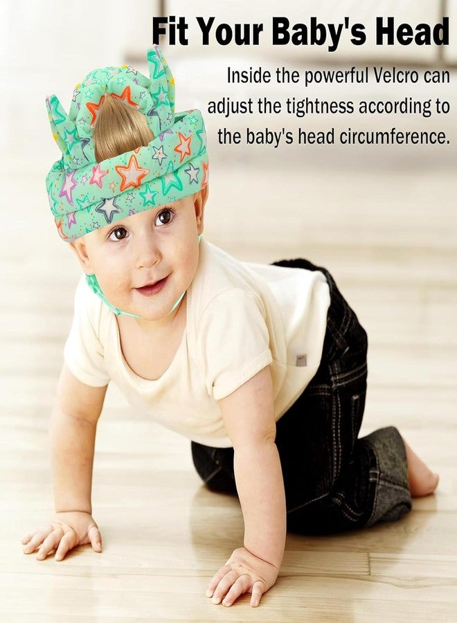 DAGDIYA Baby Safety Helmet – Infant & Toddler Head Protector for 6-18 Months, Adjustable Protective Cap, Child Safety Head Guard (Green) - Image 3