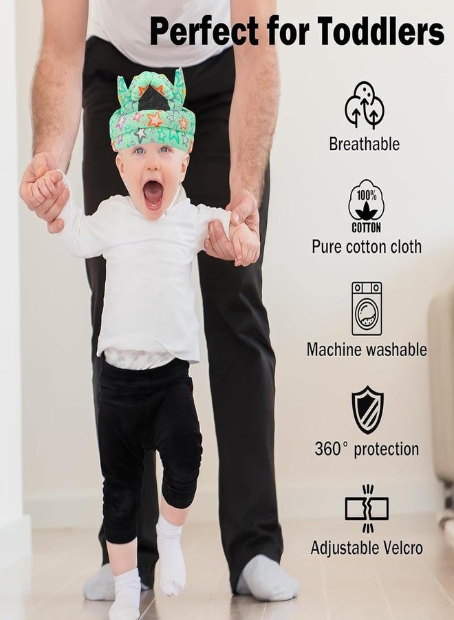 DAGDIYA Baby Safety Helmet – Infant & Toddler Head Protector for 6-18 Months, Adjustable Protective Cap, Child Safety Head Guard (Green) - Image 4