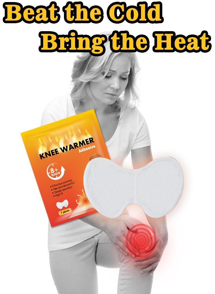 BOSART Knee Warmer Patch – Disposable Hot Therapy Packs for Knee – Up to 8 Hours of Heat Long Lasting  Discomfort Relief for Winter Outdoor Work, Sports Activities – 6 Piece - Image 2