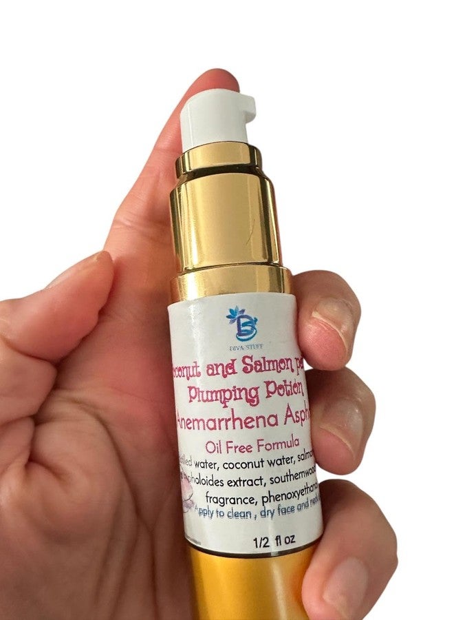 ديفا ستوف سيروم ديفا ستاف الوردي بجوز الهند والسلمون لتكبير الوجه مع مستخلص نبات أنيمارينا أسفوديلويدز، وفولوفيلين، وحمض الهيالورونيك، والنياسيناميد، وخالٍ من الزيوت. - Image 4