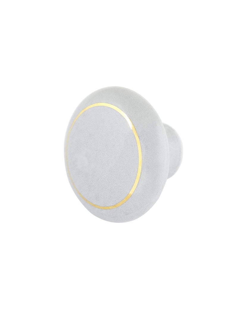 ROBUSTLINE Robustline Golden Ring Plastic Knob - Gray - Image 3
