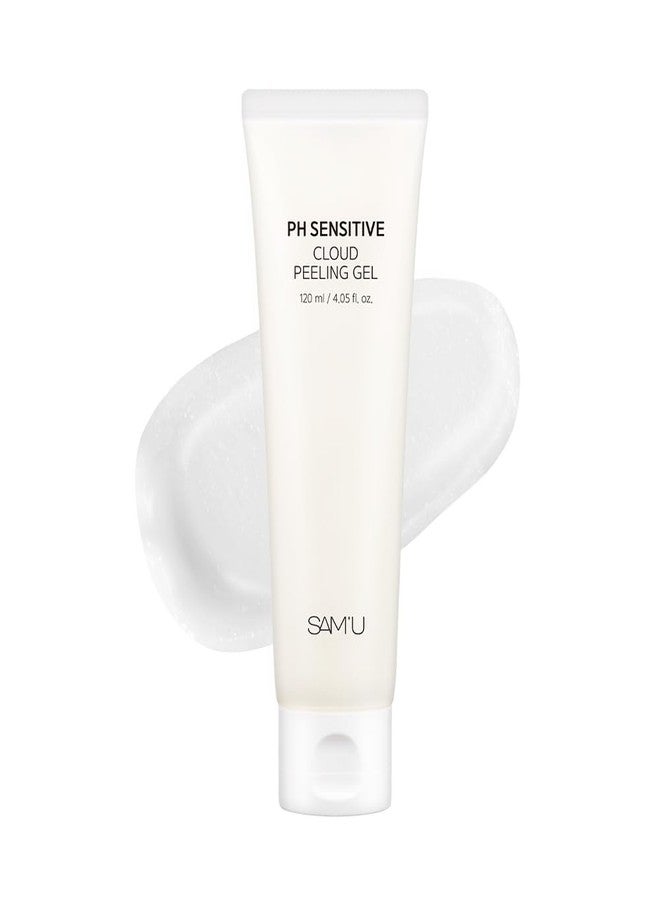 SAM'U SAM’U PH Sensitive Cloud Peeling Gel - Gentle Exfoliating Gel for Face with Pineapple Enzymes & Hyaluronic Acid - Hydrating Facial Peel & Face Scrub for Sensitive Skin, 120ml, 3.38 fl.oz - Image 1