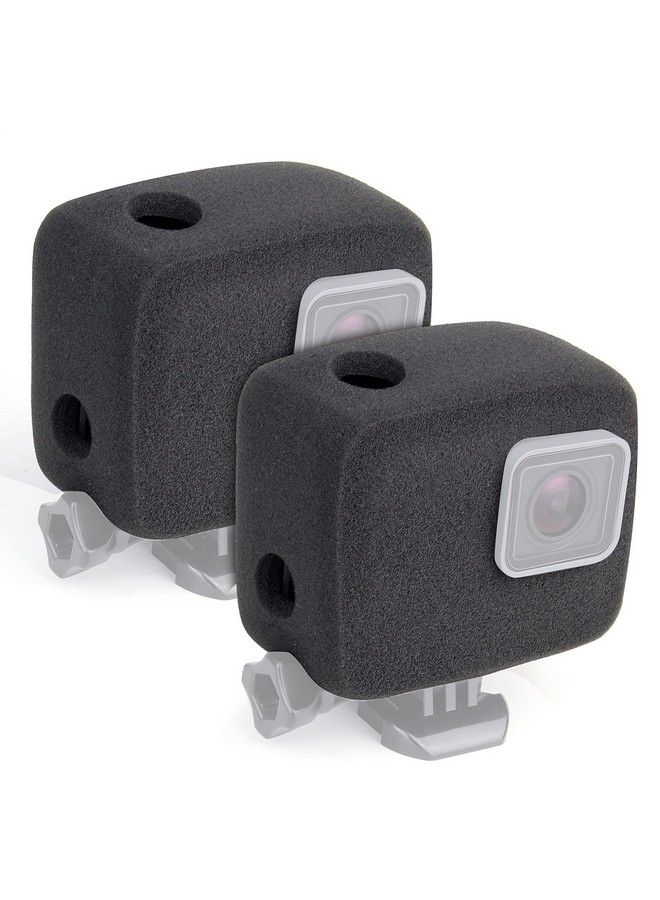 GEPULY 2Pack Windslayer Housing Frame Case Wind Cover For Gopro Hero 7 6 5 Black Reduces Wind Noise For Optimal Audio Recording  - Image 2