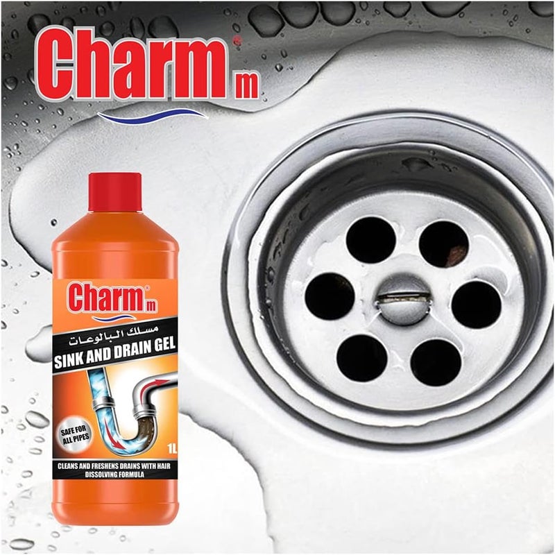 CHARMM Sink & Drain Unblocker Gel, 1 Litre - Image 3