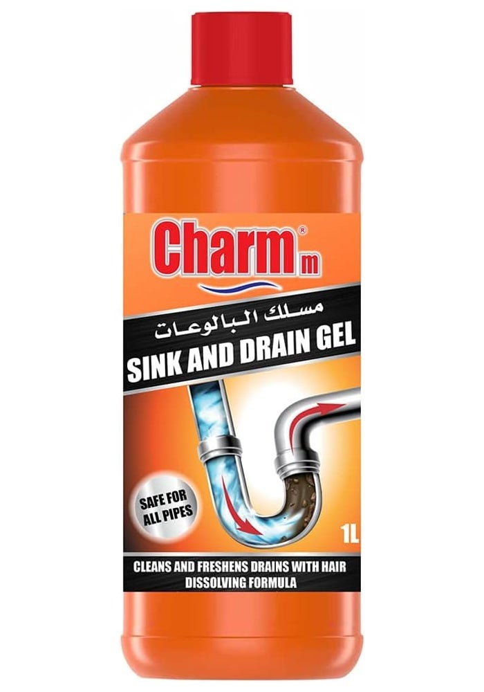 CHARMM Sink & Drain Unblocker Gel, 1 Litre - Image 1