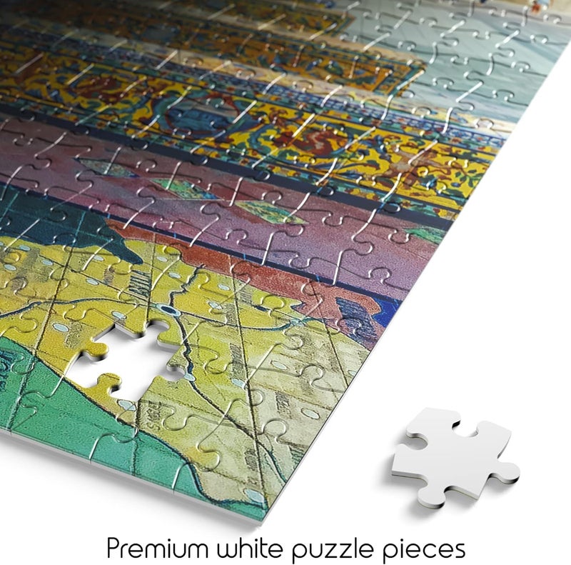Buffalo Games - blanc - Spanish Tiles - 500 Piece Jigsaw Puzzle , White - Image 3