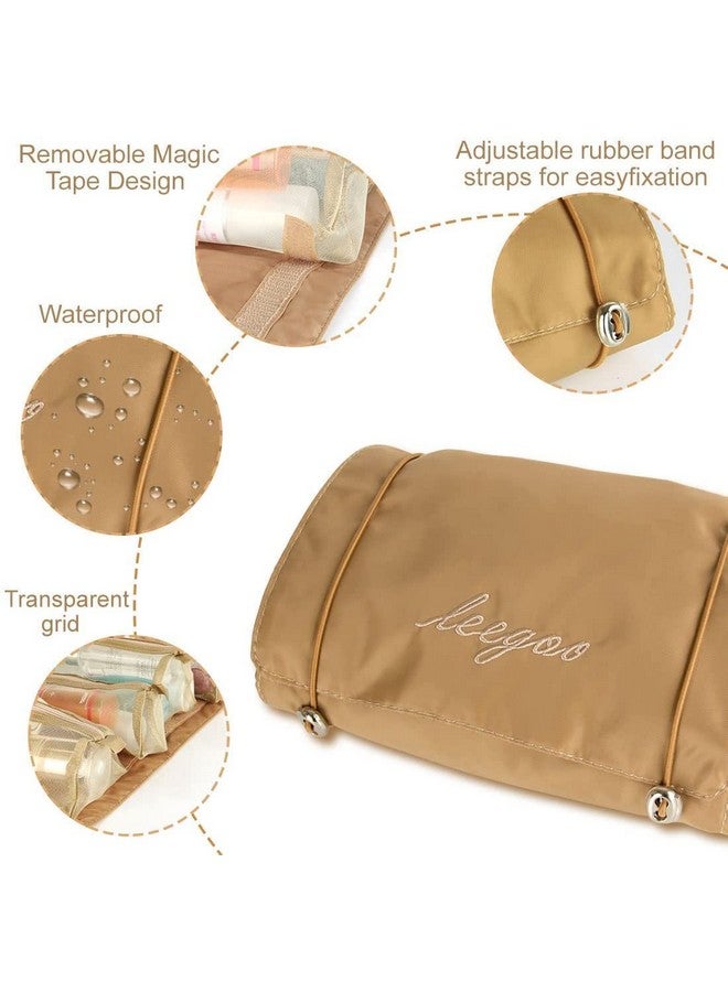 black sparrow 4 in 1 Large Cosmetic Mesh Bag/Makeup Organizer/Toiletry Pouch for Men and Women/Portable Travel Bag - Image 4