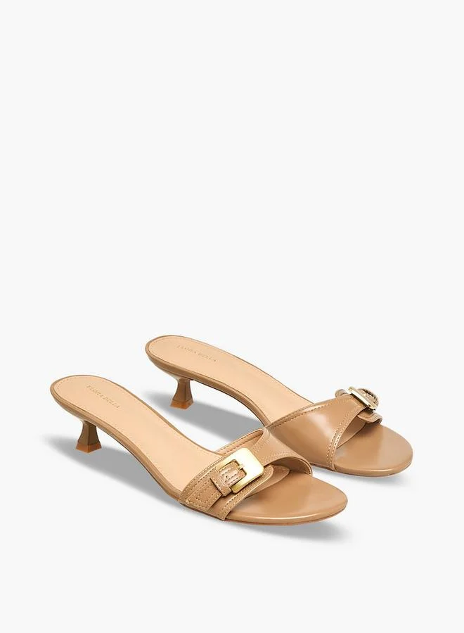 Flora Bella By Shoexpress Flora Bella Women Buckle Accent Kitten Heel Sandals