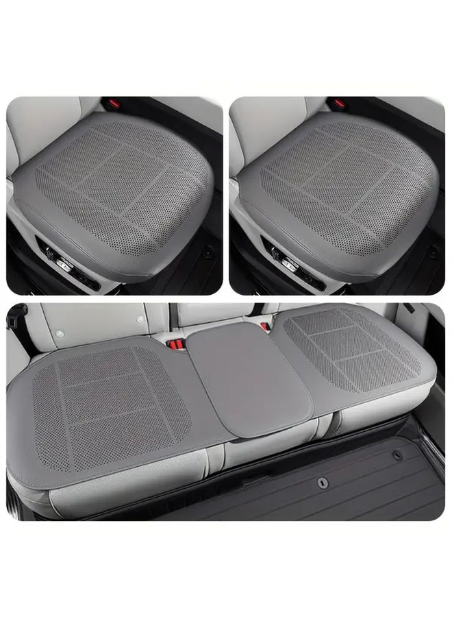 Emma Orange Full Cover Car Seat Cushion Breathable Comfortable Wear Resistant Easy To Clean For Front Car Seats - Image 5