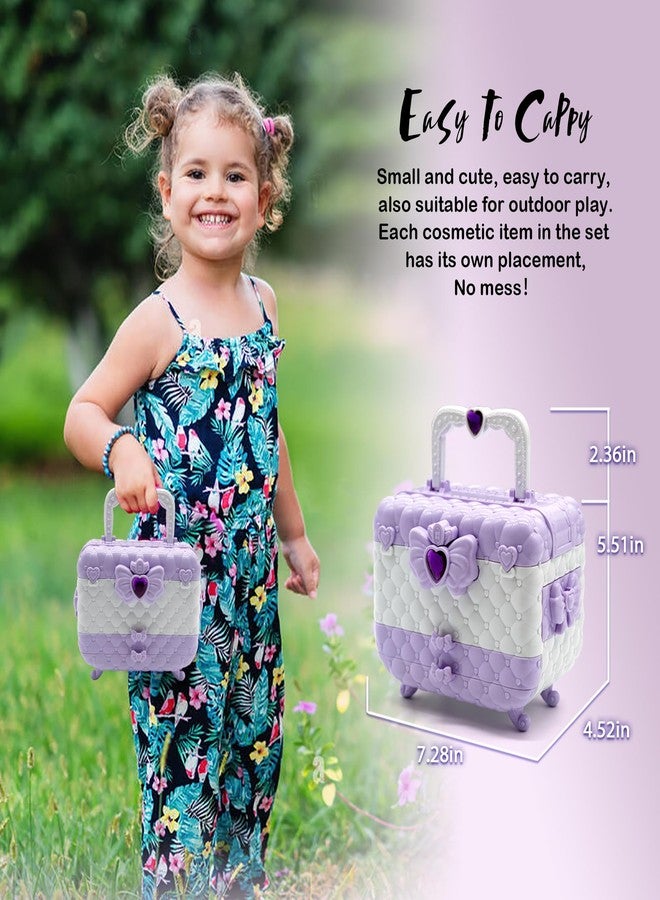 ROKKES Kids Makeup Sets for Girls - Kids Makeup Kit Girls Toys, Maquillaje para Niñas,Best Toys for Little Girl,Play Make Up Kit, Princess Toddler Kid Stuff Ages4-12 Year Old Girl Birthday Gifts - Image 5