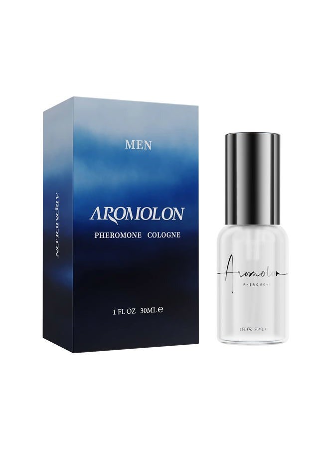 Aromolon Aquatic Fragrance Pheromone Cologne Spray for Men – Ocean-inspired Scent – Strongly Phermones Pefume Oil – 1Fl Oz / 30 Ml - Image 1
