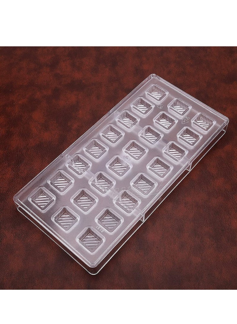 Acrylic Chocolate Mold In The Shape Of square 27.5 X 13.5 Cm - Image 4