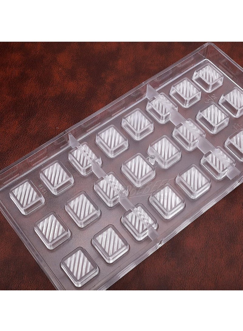 Acrylic Chocolate Mold In The Shape Of square 27.5 X 13.5 Cm - Image 3