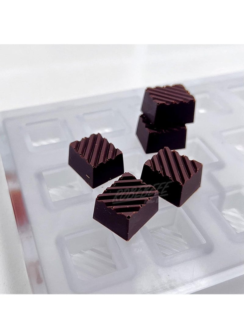 Acrylic Chocolate Mold In The Shape Of square 27.5 X 13.5 Cm - Image 5