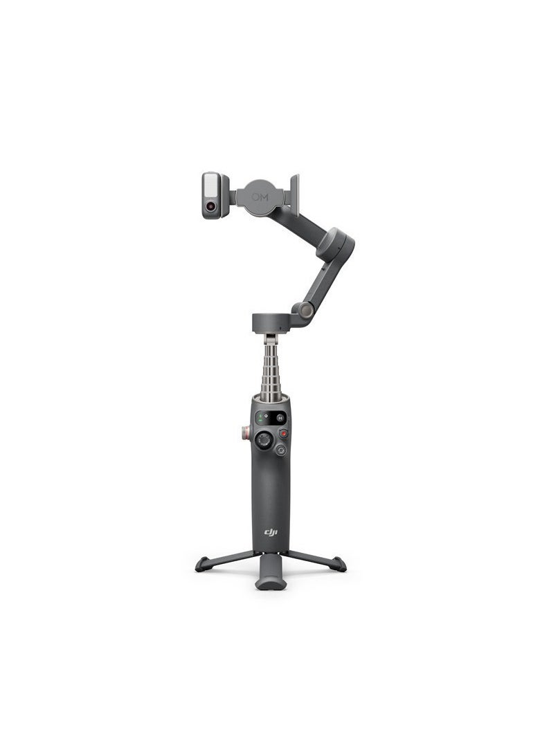 Dji World DJI Osmo Mobile 7P follow-up phone stabilizer OM intelligent tracking anti shake selfie stick with Mic Mini transmitter  - Image 2