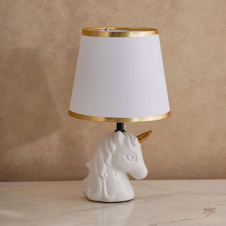 Pan Home Unicorn Table Lamp - White - Image 4