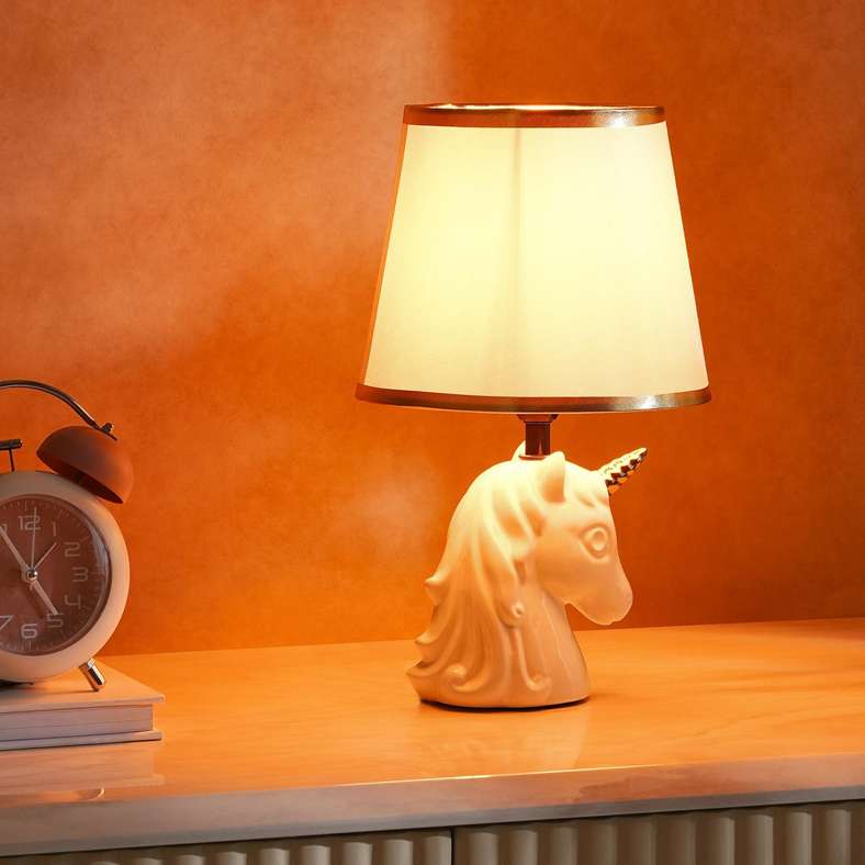 Pan Home Unicorn Table Lamp - White - Image 2