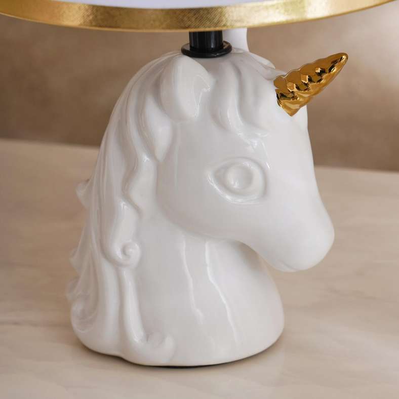 Pan Home Unicorn Table Lamp - White - Image 3