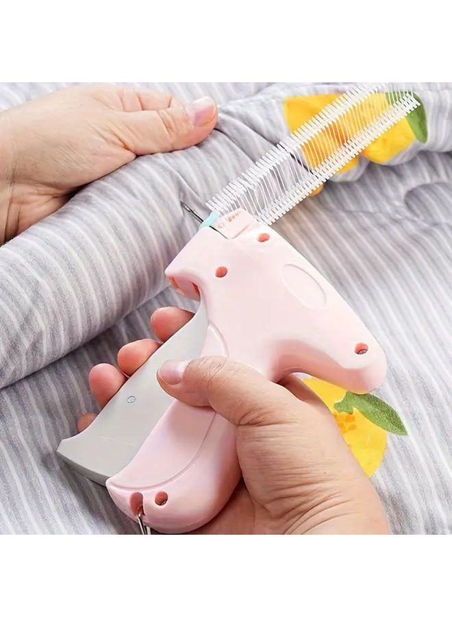 Micro Tag Gun Purple Clothing Repair Kit with 4000 Adhesive Pins 5 Needles - Image 3