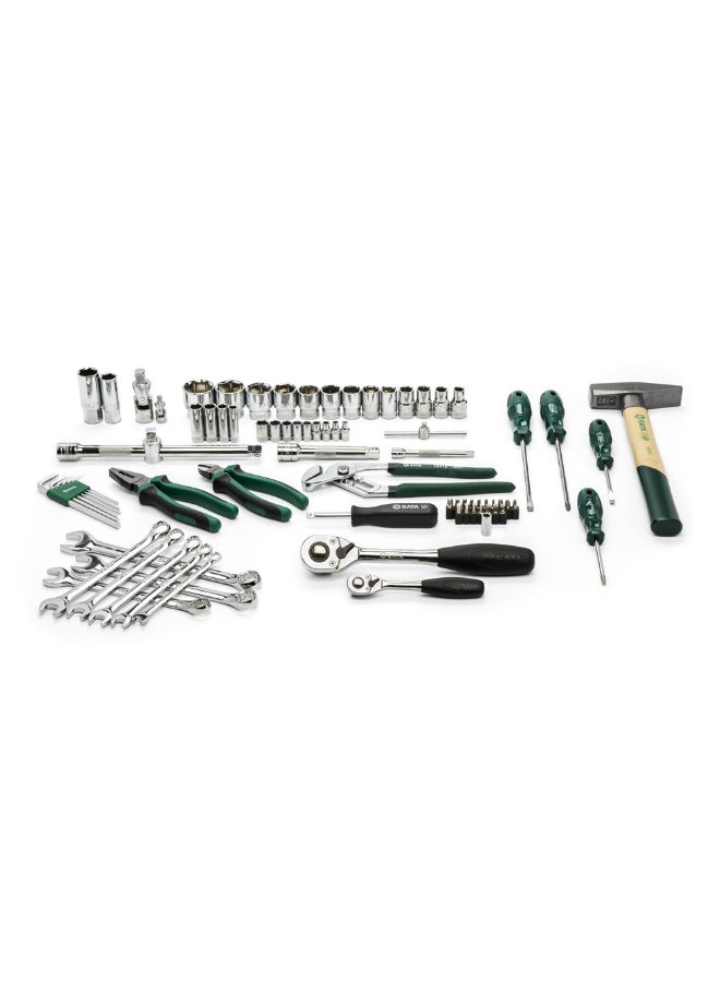 Sata SATA ST09403 80-Piece 1/4" and 1/2" Drive 6 Point Metric Tool Set - Image 4