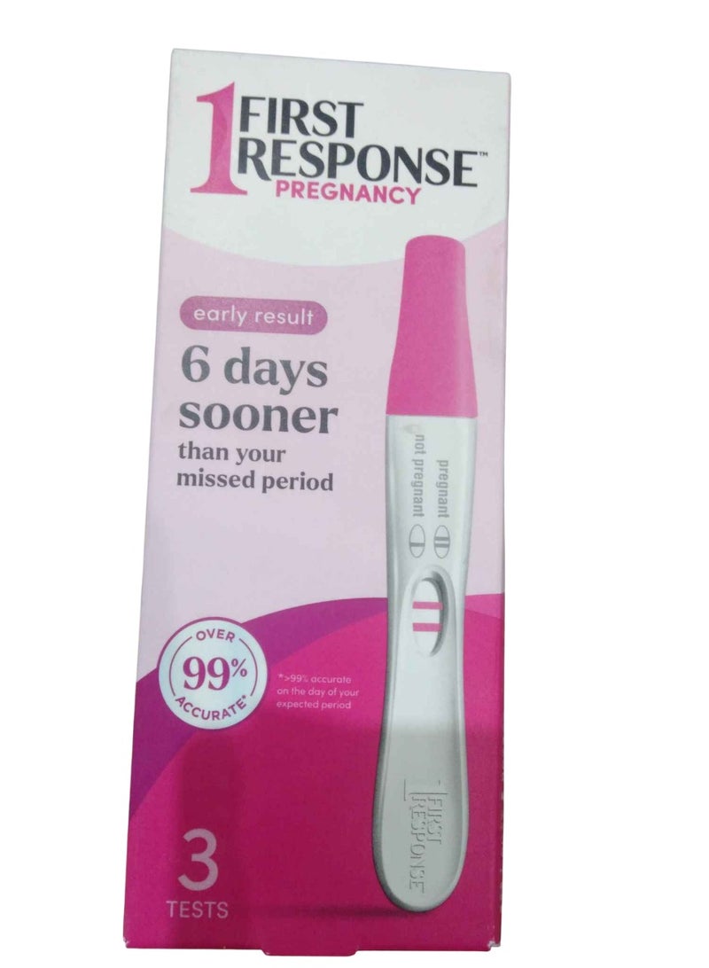 First Response Early Result 3 Tests