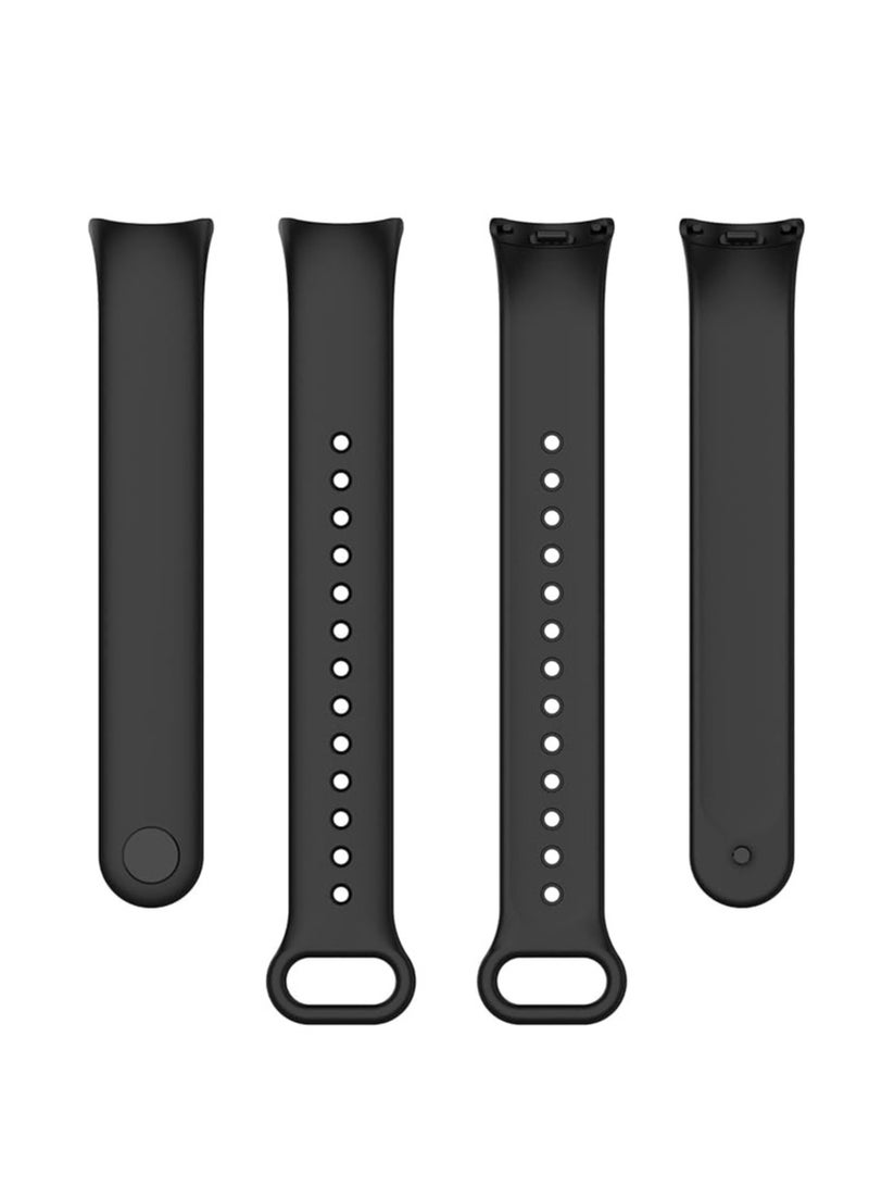 Band Compatible with Xiaomi Mi band 9 / Xiaomi Mi band 8 Replacement Band, Silicone Skin-Friendly Wrist Strap Adjustable Sports Wristbands for Women Men Xiaomi Band 8/9 Bracelets - Image 5