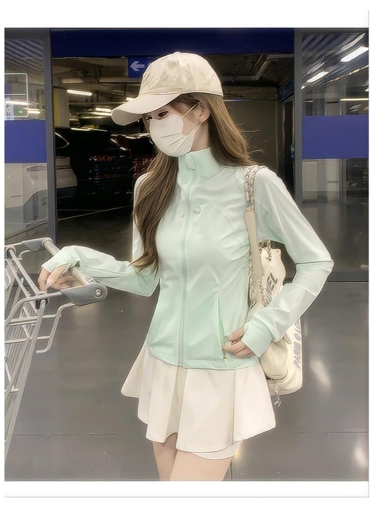 Fashionable And Minimalist Women's Sun Protection Clothing, UPF 50+ Long Sleeved Sun Protection Jacket  - Image 2