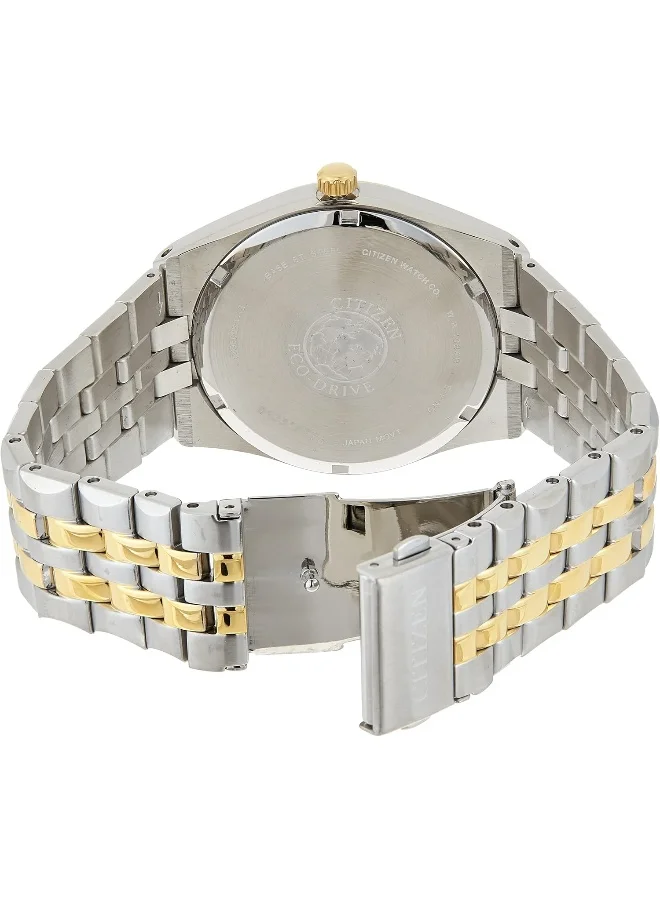 CITIZEN Citizen Men's Solar Powered Watch, Analog Display And Stainless Steel Strap Bm7334-66L