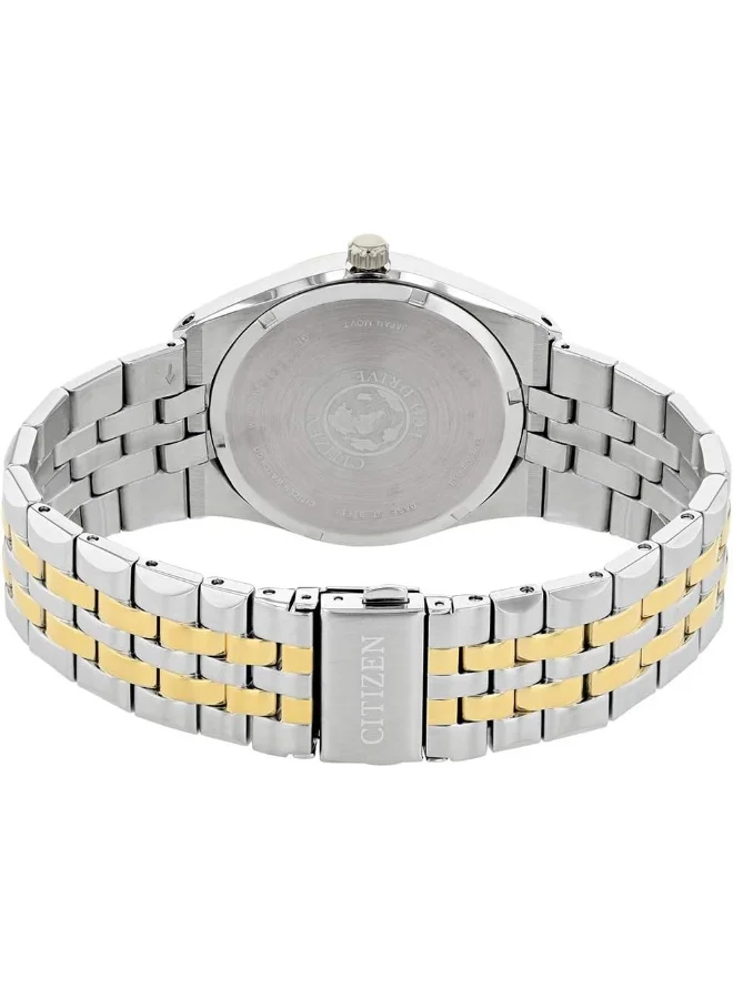 CITIZEN  Citizen Men's Solar Powered Watch, Analog Display And Stainless Steel Strap Bm7334-66L  | Best Price UAE