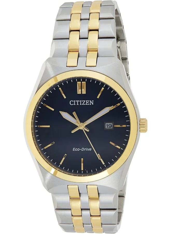 CITIZEN Citizen Men's Solar Powered Watch, Analog Display And Stainless Steel Strap Bm7334-66L