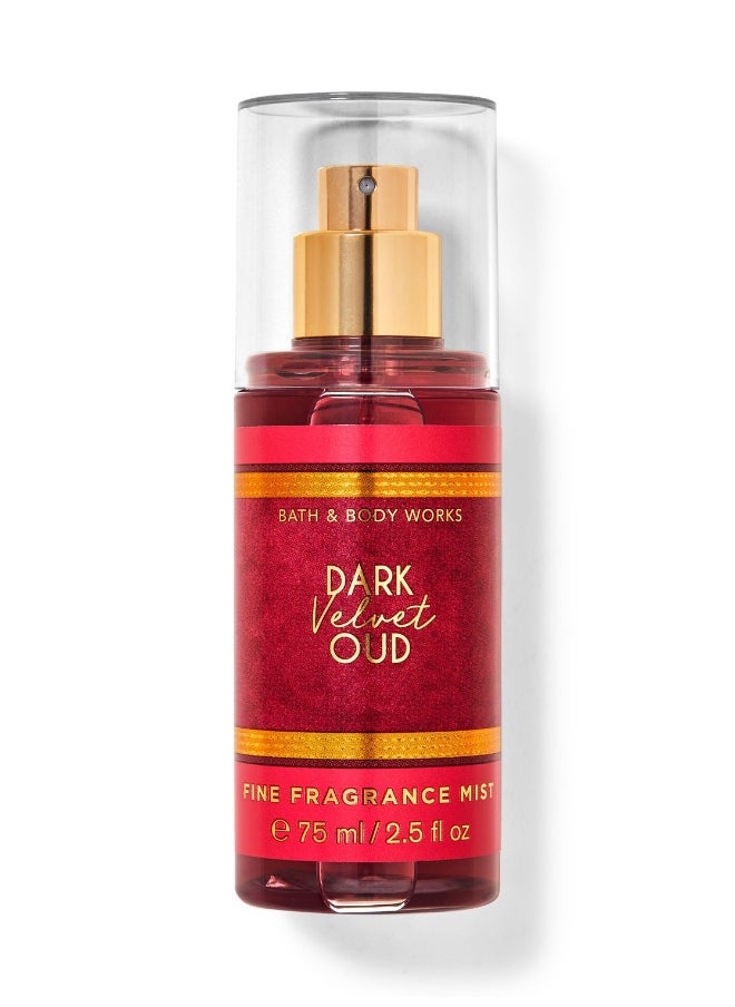 Bath & Body Works - Dark Velvet Oud Travel Size Fine Fragrance Mist 75ml - Image 1